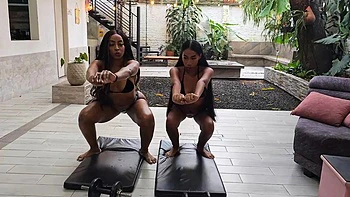 Brianna  Alexa Sexy Workout Youll Want on Repeat by BriannaChelsea: Amateur, Latina  Ebony Porn