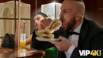 VIP4K. Anal sex fantasy came true in the bar ft. Jason X  Lilly Bella: Blowjob, Babe  Hardcore Porn