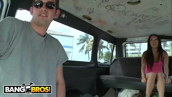 BANGBROS - Busty Asian Babe Asa Akira Fucking Random Dudes On The Bang Bus