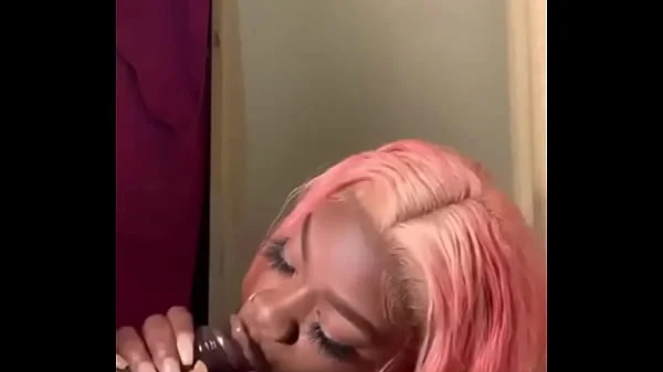 My Keisha Minaj Sucks My 11 inch Big Black Cock Until I Nut