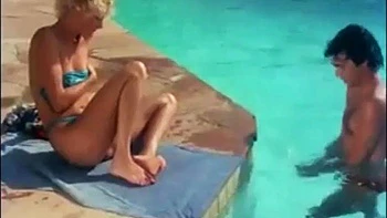 Cara L by the pool ft. Cara Lott: Blowjob, Cowgirl  Hardcore Porn