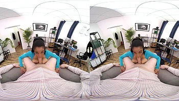 Hottie: Blowjob, Cowgirl  Big Tits VR Porn