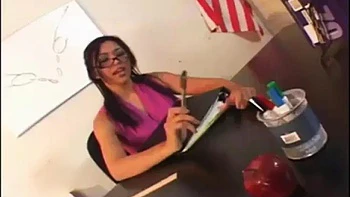 Mika tan fuck the teacher: Blowjob, Missonary  Big Tits Porn