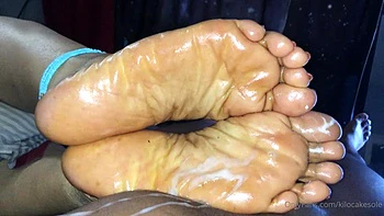 BBW Wrinkled Solejob: Xhamster, Fetish  Feet Porn