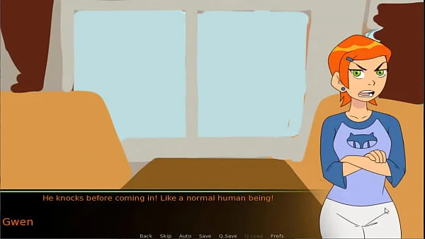 Omnitixxx Episode 1 My Hot Gwendolyn Spreads her legs