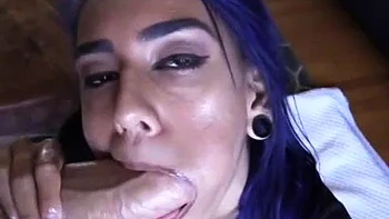 Emo Webcam Slut Fucking And Sucking: Blowjob, Doggy  Cowgirl Porn