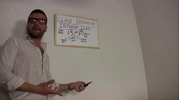 Horny czech 18yo punished by her teacher