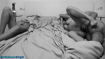 Horny Morning Threesome: Best Friend & Husband Creampie My Pussy in Bed - Amateur MILF Big Tits Orgasm