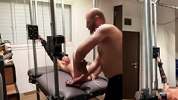 Amateur BDSM Session: Yoggi & Ann's Hardcore Home Whipping with Machine