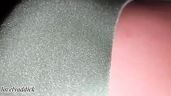 Sleepy Step Sister Under Blanket - Big Tits & Pink Nipples Close Up Voyeur