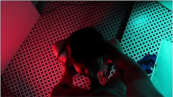 Horny Japanese Girl Gives You Blowjob And Swallows His Cum In The Bathroom Of