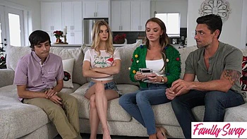 Pristine Edge  Molly Little Jingle balls all the way while Riding Dick for Christmas: Porn