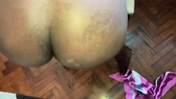 Leg Shaking Orgasm POV with Tiny Ebony Girl - Interracial Amateur Sex