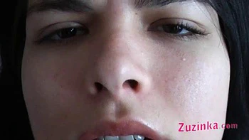 Amateur Czech student gets horny: Brunette, Masturbation  Pov Porn