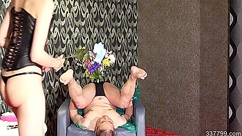 Japanese Femdom Risa Anal Training And Anal Flower Arrangement