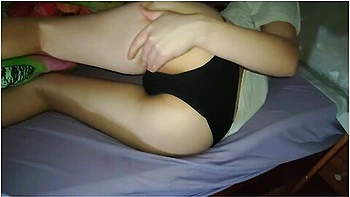 Before Going To Bed, I Decided To Rub My Pussy A Little Bit