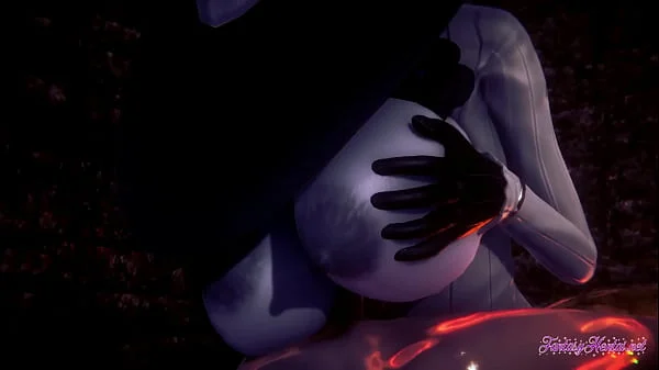 Resident Evil Hentai 3D - POV Lady Dimitresku boobjob and cowgirl style with creampie - Anime Manga Japanese Porn Video - First person realistic video