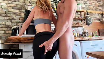 French MILF in Sportswear Fucks Roommate POV - Episode 11 Homemade