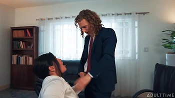 Michael Rips Her Stockings And Fucks His Bbw Secretary - Michael Vegas And Karla Lane