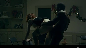 Redhead hottie Maitland Ward rides cock with her signature intensity.