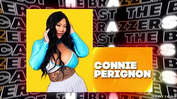 Brazzers Podcast Episode 1: Angela White & Connie Perignon Threesome Blowjob & Cumshot