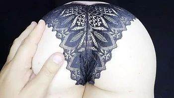 Deep Anal Dildo Fuck in My Big Butt with Glass Toy - Amateur Orgasm & Close-Up