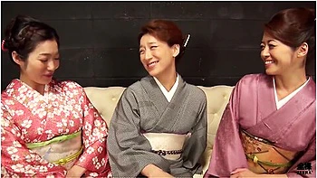 Japanese Traditional Kimono Orgy With And Friends - Maki Hojo And Hojo Maki