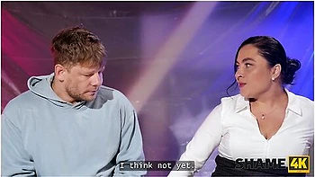 Michael Fly, Lady Boss And Christina Santes - Mature Headmistress Revealing Her Wild Side During A Lunch Break And Fucks With A Stranger