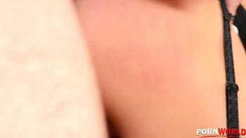 Phenomenal hot babe Mea Melone rides two big dicks in XXX threesome orgy GP953