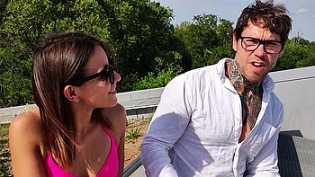 Two guys shared Ariana Cortez’s pussy in an intense mmf scene