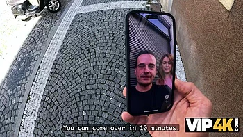 VIP4K. Horny Ginger Likes to Try Another Big Dick