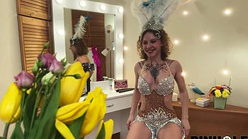 The couple has a deep and passionate connection, evident in their intimate moments.