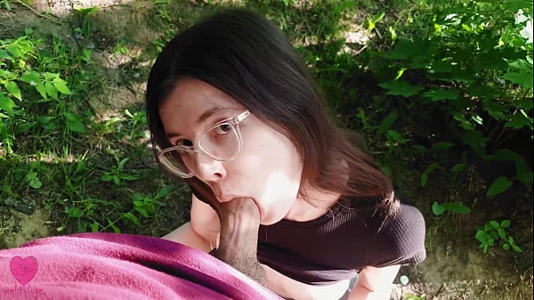 My girlfriend wanted spontaneous sex in a forest grove right next to the path where people pass