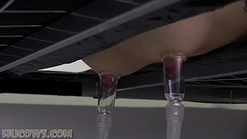 Redheaded Dina Ket Gets Her Nipples Stretched