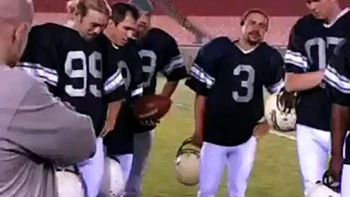 Soccer Gangbang: Blowjob, Doggy  Hardcore Porn