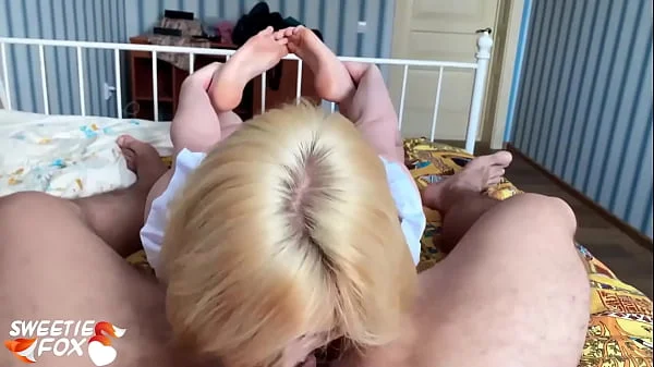 Horny Deepthroad and Cum in Mouth POV after