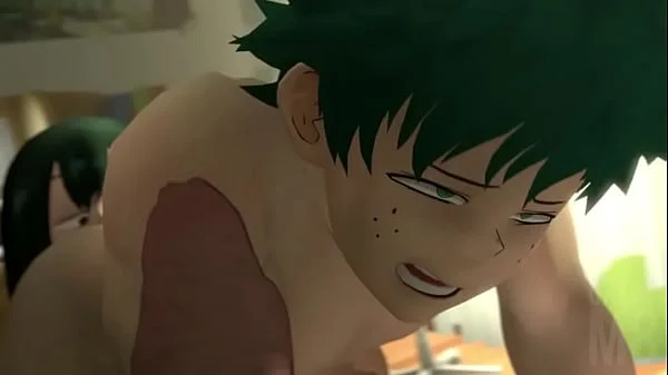 Froppy gives Deku a rimjob (by Greatm8)