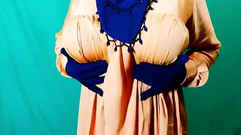 Indian Beautiful Hijabi Muslim Couple Thirsty For Sex