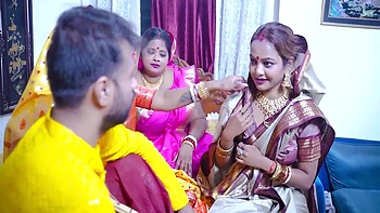 Bengali Bhabhi In Desi Horny Indian Three Bhabhi Wants To Get Fucked By Their Dewar Like A Bhabhis Groupsex Party ( Hindi Audio )