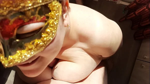 Fuck my chubby wife in front of the window so anyone on the street could saw her big bouncing tits