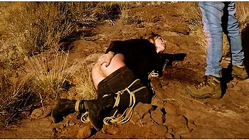 Blonde Babe Gets A Hard Ass Fucking And Domination Session Outside In The Beauty Of Nature - Rebel Rhyder