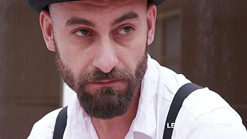 A clockwork gang. Lola Shine gets triple milk dose & dap /gapes