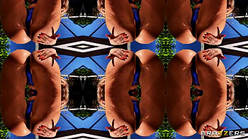 Savannah's Oily Outdoor Anal