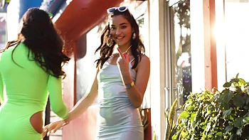 Mick Blue and Kendra Spade seduced Emily Willis in lingerie.