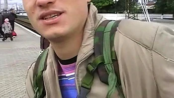 Hot amateur girl fuck on a train