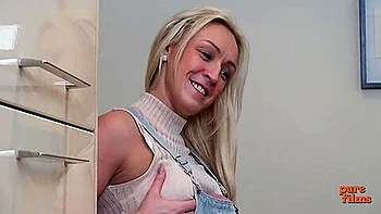 My Blonde Stepsis Need Help To Get Orgasm