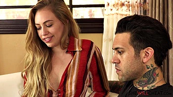 Lyra Law cheats on her husband with hot tattooed ex