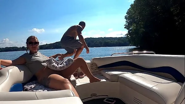 Last few weeks of summer so we had to get in some hot sex on the lake