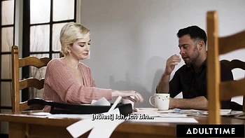 ADULT TIME - Skye Blue Fucks Her Bestie s Cheating Fiancee To Cure His Cold Feet! GERMAN SUBTITLES: Porn