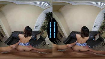 LETHAL HARDCORE VR - Cute Asian Babysitter Helps You Relieve Stress ft. Kimora Quin, Emma Rosie  Jerry Kovak: Porn